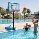 Pool Basketball Hoop with Adjustable Height and Weighted Base by LJGDeals