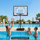 Adjustable Pool Basketball Hoop with LED Lights by LJGDeals