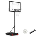 Adjustable Pool Basketball Hoop with LED Lights by DirectDeals