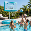 Pool Basketball Hoop Set with 2 Balls and Pump by LJGDeals