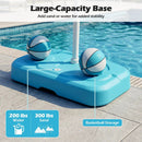 Pool Basketball Hoop Set with 2 Balls and Pump by LJGDeals