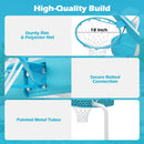 Pool Basketball Hoop Set with 2 Balls and Pump by LJGDeals