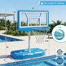 Pool Basketball Hoop Set with 2 Balls and Pump by LJGDeals