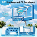 Pool Basketball Hoop Set with 2 Balls and Pump by LJGDeals