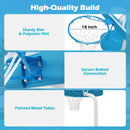 Pool Basketball Hoop Set with 2 Balls and Pump by LJGDeals