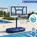 Pool Basketball Hoop Set with 2 Balls and Pump by LJGDeals
