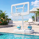 Pool Basketball Hoop Set with 2 Balls and Pump by LJGDeals