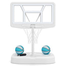 Pool Basketball Hoop Set with 2 Balls and Pump