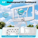 Pool Basketball Hoop Set with 2 Balls and Pump by LJGDeals