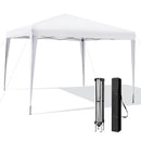 10 x 10 Feet Outdoor Pop-up Patio Canopy for Beach and Camp by DirectDeals