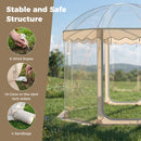 Pop Up Bubble Tent 10x10 FT for 8-10 People Weatherproof Pod with 540¬∞ Panoramic Clear PVC