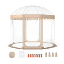 Pop Up Bubble Tent 10x10 FT for 8-10 People Weatherproof Pod with 540¬∞ Panoramic Clear PVC by LJGDeals