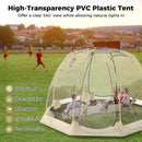 Pop Up Bubble Tent 630¬∞ Transparent PVC Igloo 8.5 x 8.5 FT Instant Setup Screen House for 5-6 People-Beige by LJGDeals