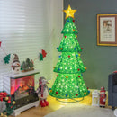 Pop-Up Christmas Tree with 200 Warm White LED Lights for Indoors & Outdoors by LJGDeals