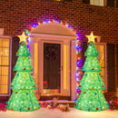Pop-Up Christmas Tree with 200 Warm White LED Lights for Indoors & Outdoors by LJGDeals