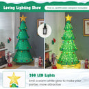 Pop-Up Christmas Tree with 200 Warm White LED Lights for Indoors & Outdoors by LJGDeals