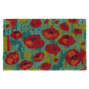 Field of Poppies - Red Multi Coir Doormat