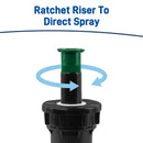 Professional Pressure-Regulating Spray Heads with Flush Caps