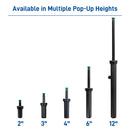 Professional Pressure-Regulating Spray Heads with Flush Caps