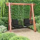 Hanging Rattan Porch Swing Chair with Cushions by LJGDeals