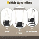Hanging Rattan Porch Swing Chair with Cushions by LJGDeals