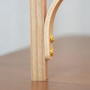 Portable Wood Lantern Glass Table Lamp