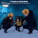 Portable 2 Person Ice Shanty with Cotton Padded Walls by LJGDeals