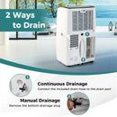 12000 BTU Portable Air Conditioner with Heat and Smart WiFi by LJGDeals