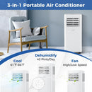 8000 BTU Portable Air Conditioner with Dehumidifier by LJGDeals