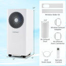 8200/10000 BTU Portable Air Conditioner 3-in-1 Stand up AC Unit with Dehumidifier by LJGDeals