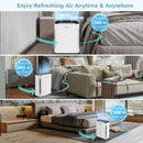 H13 True HEPA Air Purifier with Adjustable Wind Speeds by LJGDeals
