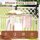 Portable Aluminum Clothes and Towel Drying Rack by LJGDeals