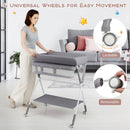 Portable Baby Changing Table with 3-Level Adjustable Height by LJGDeals