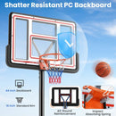 Portable Basketball Hoop Adjustable Basketball Goal System by LJGDeals