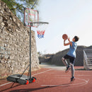 Basketball Hoop Stand 5 Feet-6.8 Feet Height Adjustable by LJGDeals