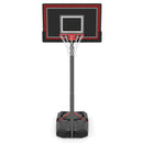Portable Basketball Hoop with 7.5-10 FT Height Adjustable by LJGDeals