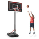 Portable Basketball Hoop with 7.5-10 FT Height Adjustable by LJGDeals