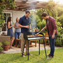 Portable Charcoal Grill with Adjustable Legs & Carrying Bag by LJGDeals