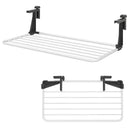 Portable Clothes Drying Rack Aluminum Towel Rack with Adjustable and Foldable Brackets by LJGDeals