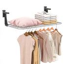 Portable Clothes Drying Rack Aluminum Towel Rack with Adjustable and Foldable Brackets by LJGDeals