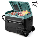 64QT Portable Compressor Fridge Freezer for Vehicles Camping Travel Truck RV Boat by LJGDeals