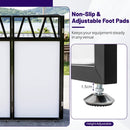 Portable DJ Booth with Black Scrims and Carrying Bag by LJGDeals