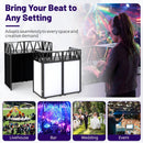 Portable DJ Booth with Black Scrims and Carrying Bag by LJGDeals