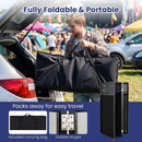 Portable DJ Booth with Adjustable Feet and Detachable Tabletop by LJGDeals