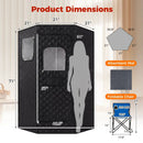 Portable Far Infrared Sauna Box for Home Full Body Sauna Tent by LJGDeals