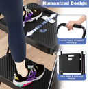 Portable Folding 2 Step Ladder with Wide Anti-Slip Pedal-Black by LJGDeals