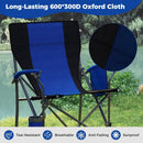 Portable Folding Oxford Cloth Camping Chair with Cup Holder and Side Pocket by LJGDeals