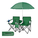 Portable Folding Picnic Double Chair by LJGDeals