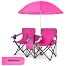Portable Folding Picnic Double Chair by LJGDeals