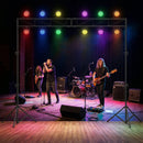 Portable Lighting Truss System Height Adjustable DJ Light Stand with 2 Folding Tripods by LJGDeals